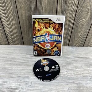 NBA Jam Nintendo Wii 2010 No Manual Tested Working EA Sports